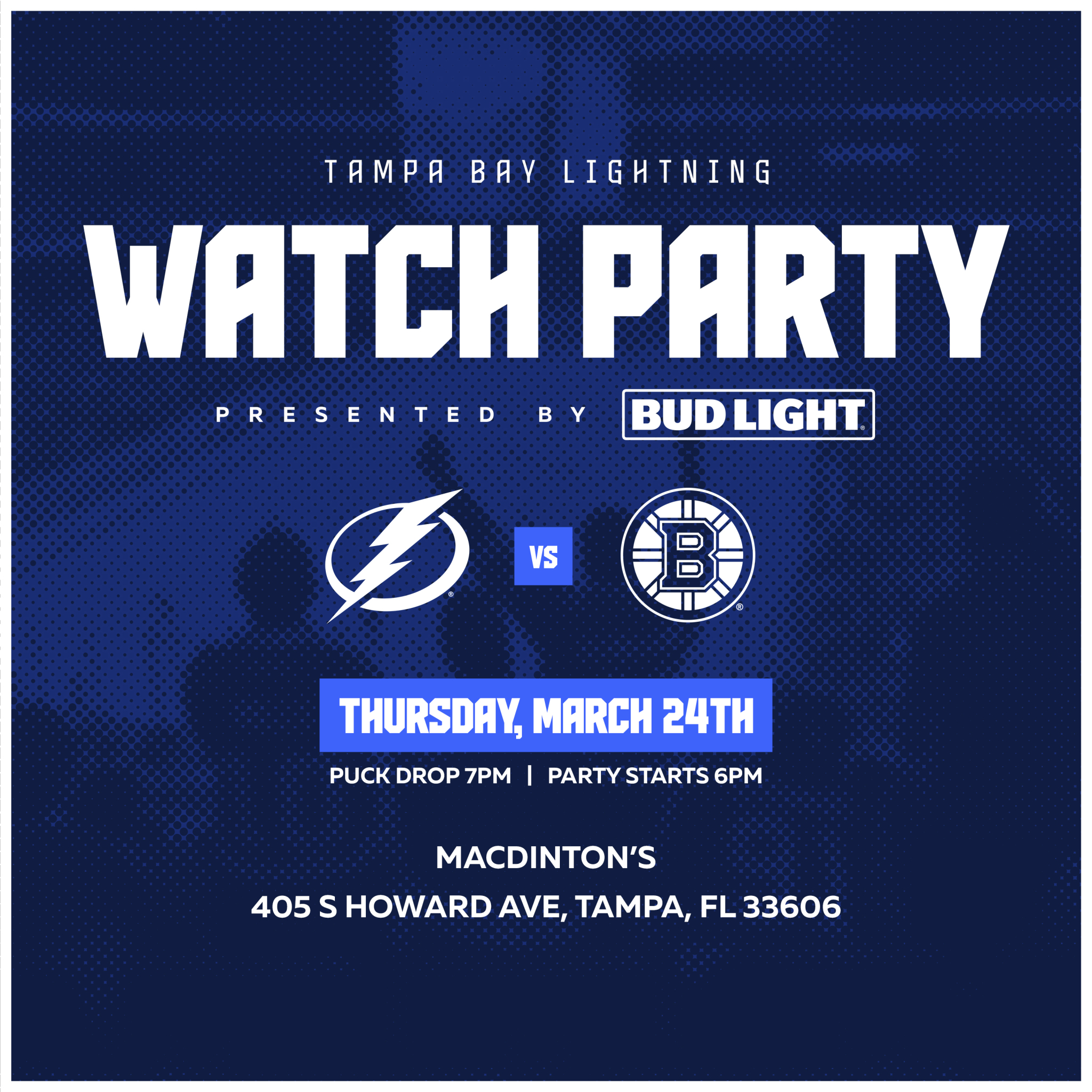 Lightning Watch Party Presented By Bud Light