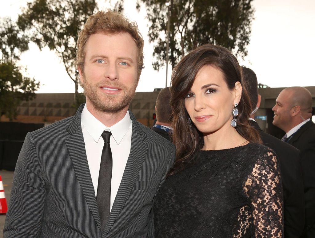 Dierks and his wife Cassidy attended a recent ACM Awards show.