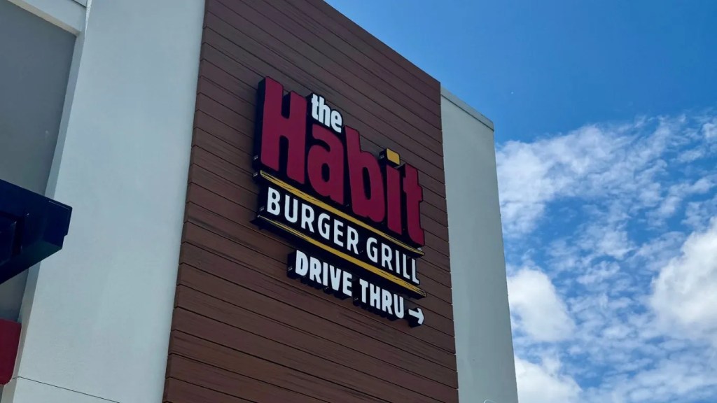 The Habit Burger Grill sign